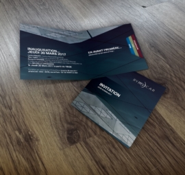 Réalisation d'une invitation Invitation BMW
