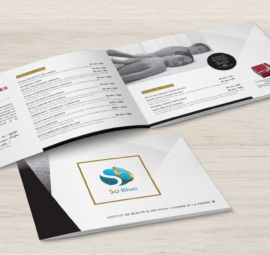 Réalisation d'une brochure - Institut de Beauté & Spa Brochure
