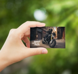Réalisation de cartes de visite Carte de visite - BMW Motoroad