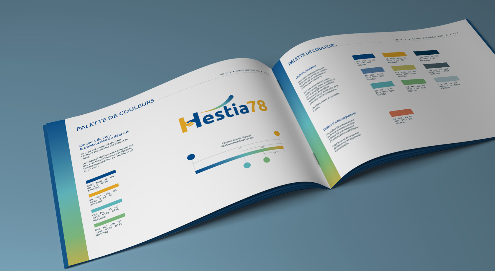 Hestia78 • Logo et charte graphique