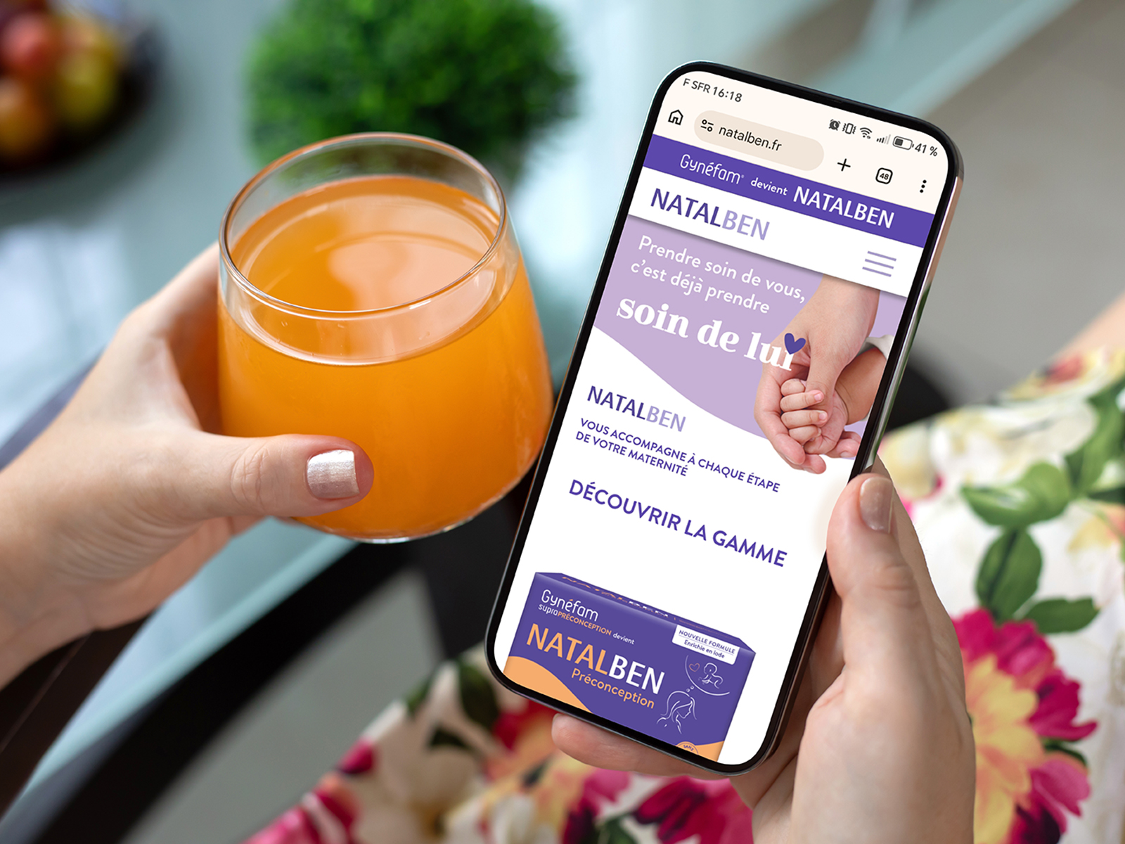 Natalben • Webdesign Site internet